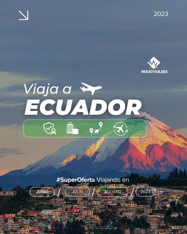 promocion de viaje en avion